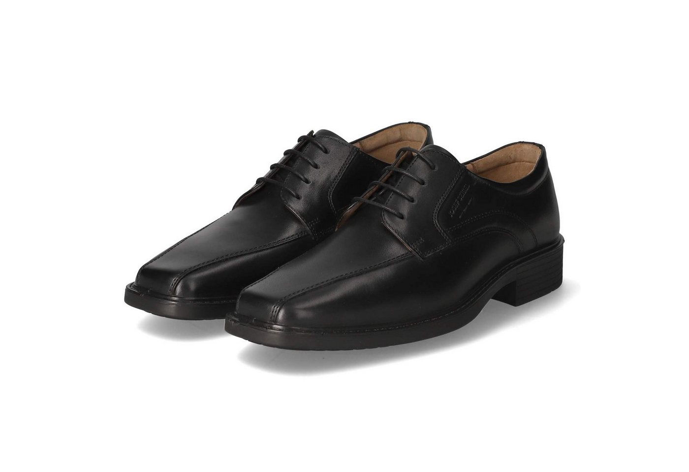 Josef Seibel 57601317/100 Herren Glattleder black Schnürschuh