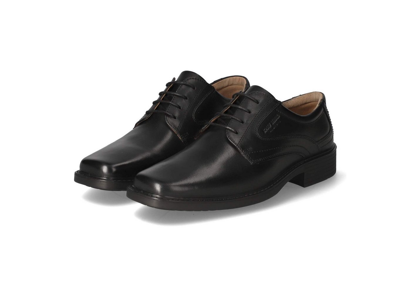 Josef Seibel 57603317/100 Herren Glattleder black Schnürschuh
