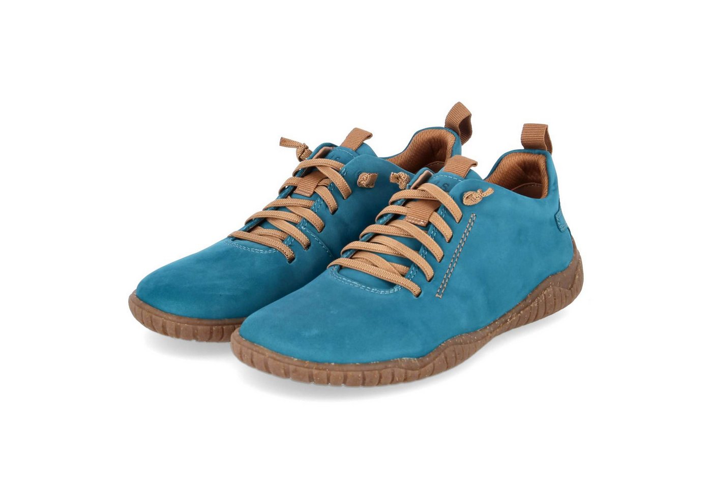 Josef Seibel 70706TE724/548 Damen Rauleder turquoise Schnürschuh