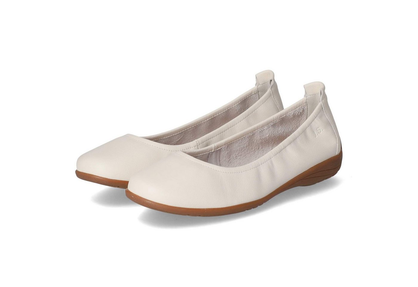Josef Seibel 74801133/000 Damen Glattleder weiss Ballerina