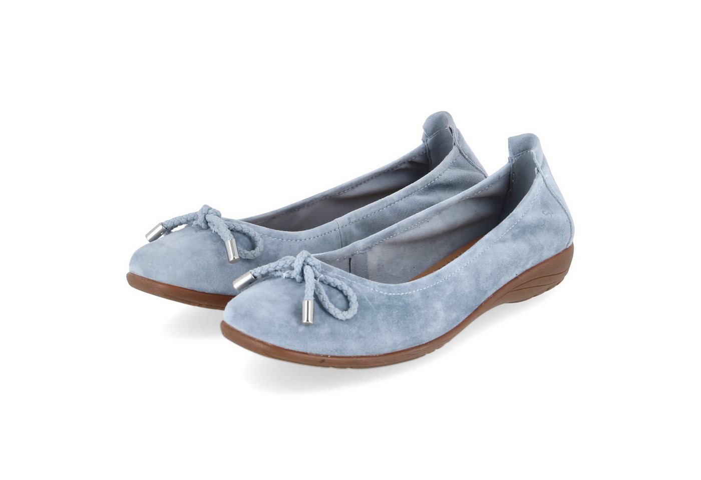 Josef Seibel 74809984/535 Damen Rauleder hellblau Ballerina