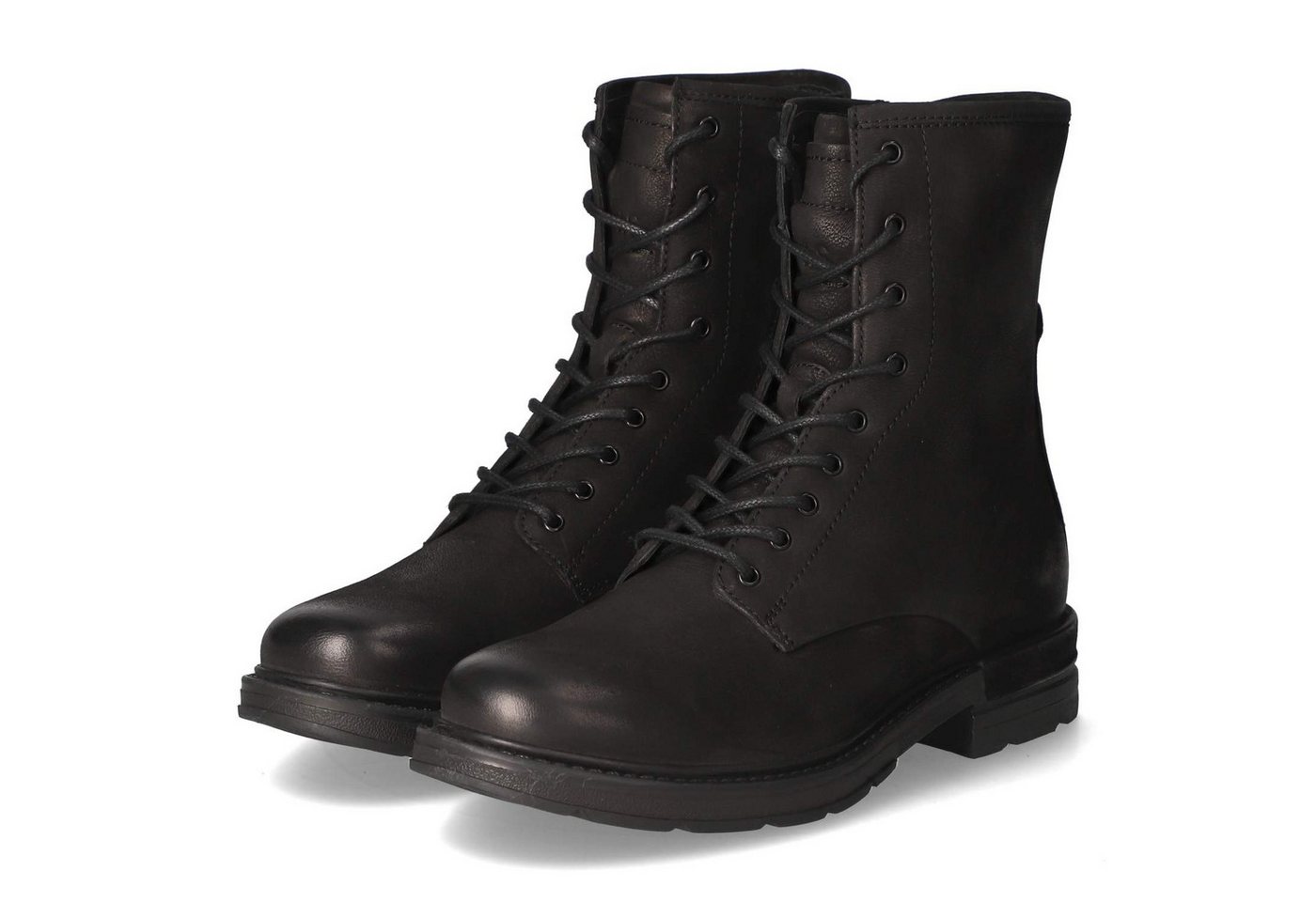 Josef Seibel 97203VL094/100 Damen Rauleder schwarz Schnürstiefel