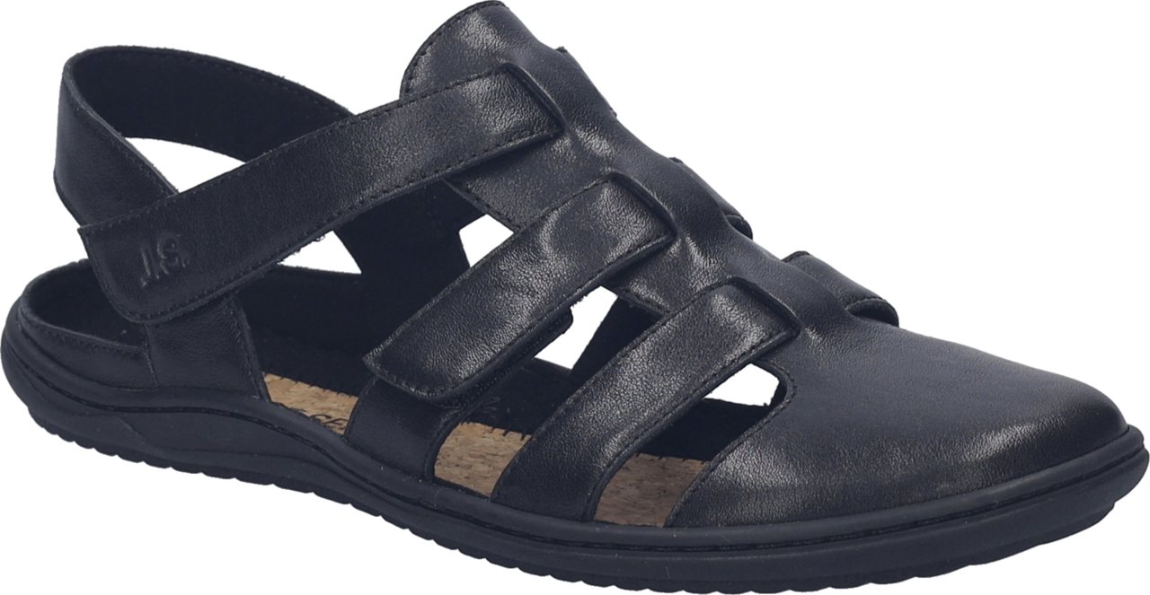 Josef Seibel Caitlyn 01 Riemchensandale Klettschuh, Sommerschuh mit Logoprägung, Weite G (weit)