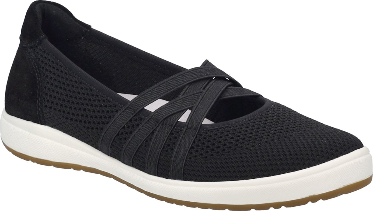 Josef Seibel Caren 67 Riemchenballerina Slipper, Sneaker, Schlupfschuh mit Leder Einsatz an der Ferse