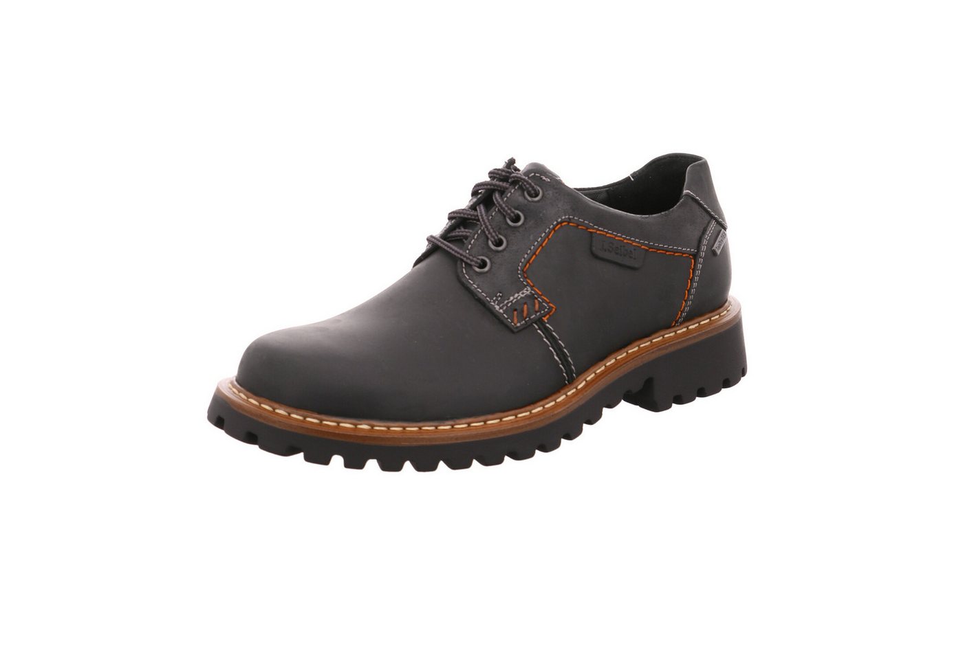 Josef Seibel Chance 08 schwarz Schnürschuh