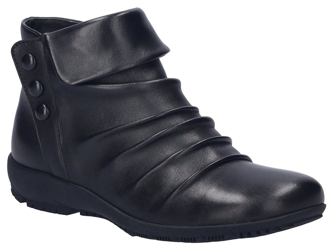 Josef Seibel Charlotte 14 Stiefelette Boots, Reißverschlussstiefel mit gerafftem Schaft