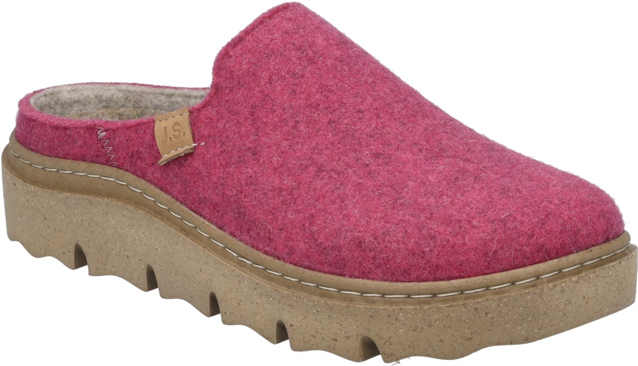 Josef Seibel Charmaux 01 Hausschuh Pantoffel, Slipper mit modischer Plateausohle, Weite G (weit)