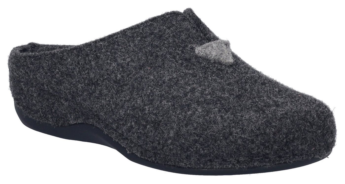 Josef Seibel Cholet 06 Hausschuh Pantoffel, Slipper mit dezentem Absatz und in Weite H