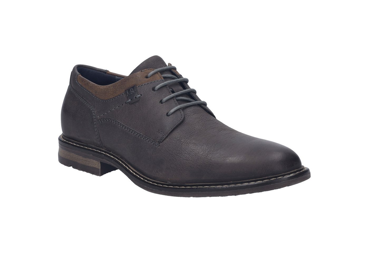 Josef Seibel Earl 05, grau Schnürschuh