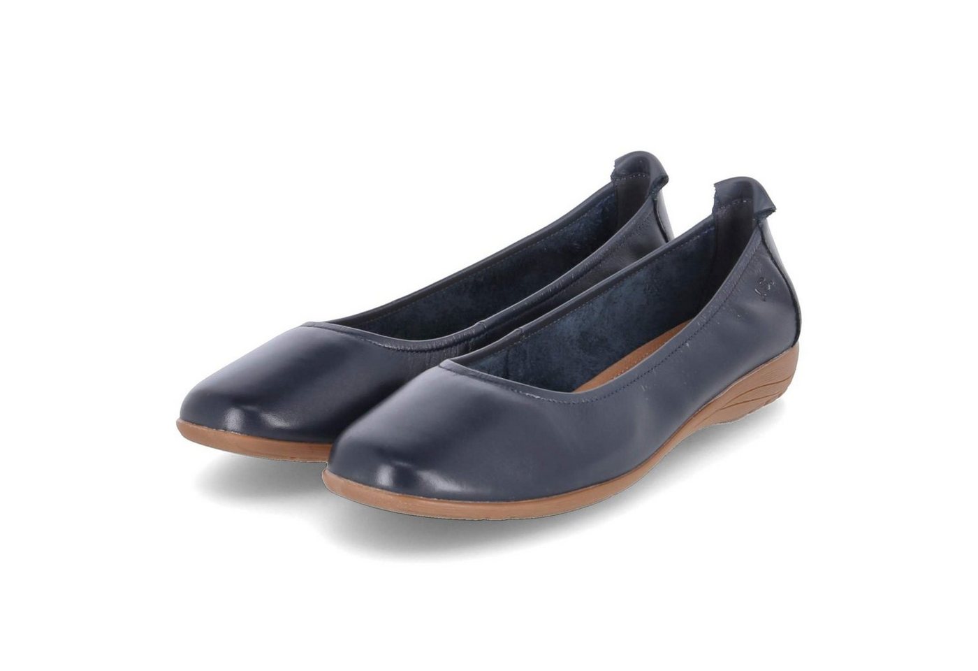 Josef Seibel 74801133/525 Damen Glattleder blau Ballerina