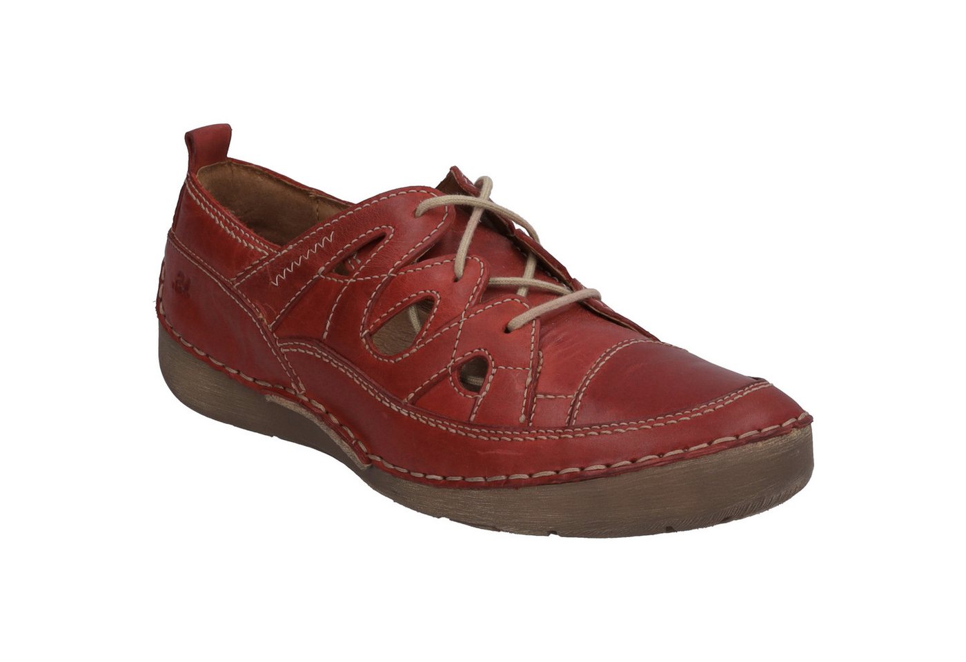 Josef Seibel Fergey 36, rot Schnürschuh