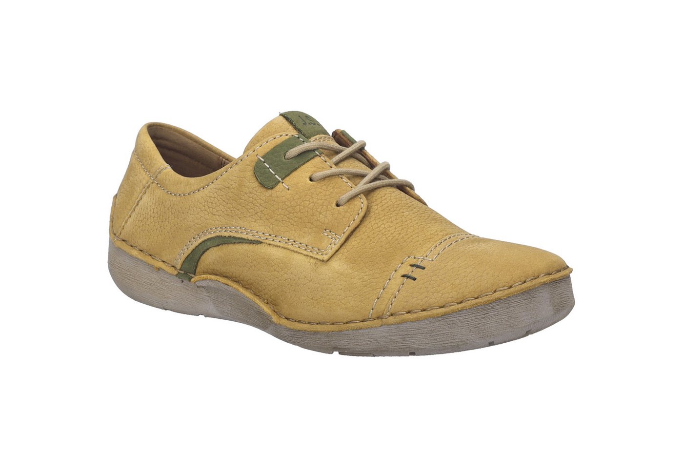 Josef Seibel Fergey 41, gelb Schnürschuh