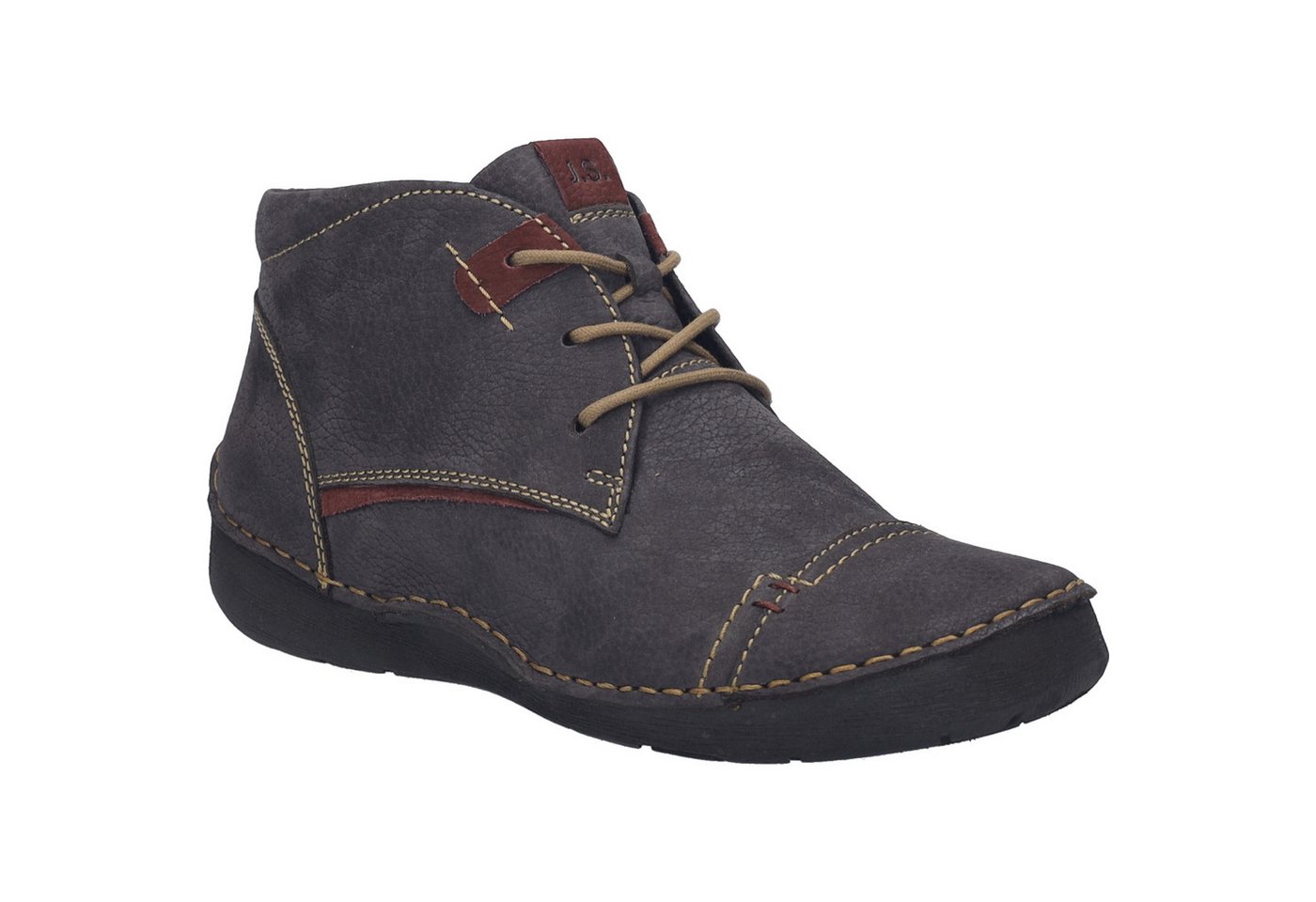Josef Seibel Fergey 43, grau Stiefelette
