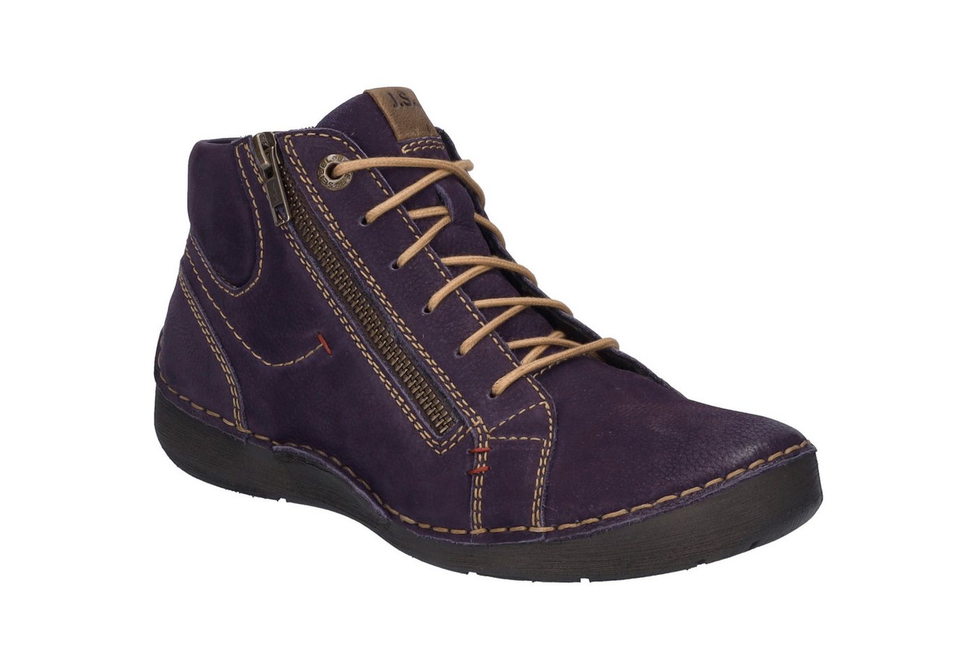 Josef Seibel Fergey 67, lila Stiefelette
