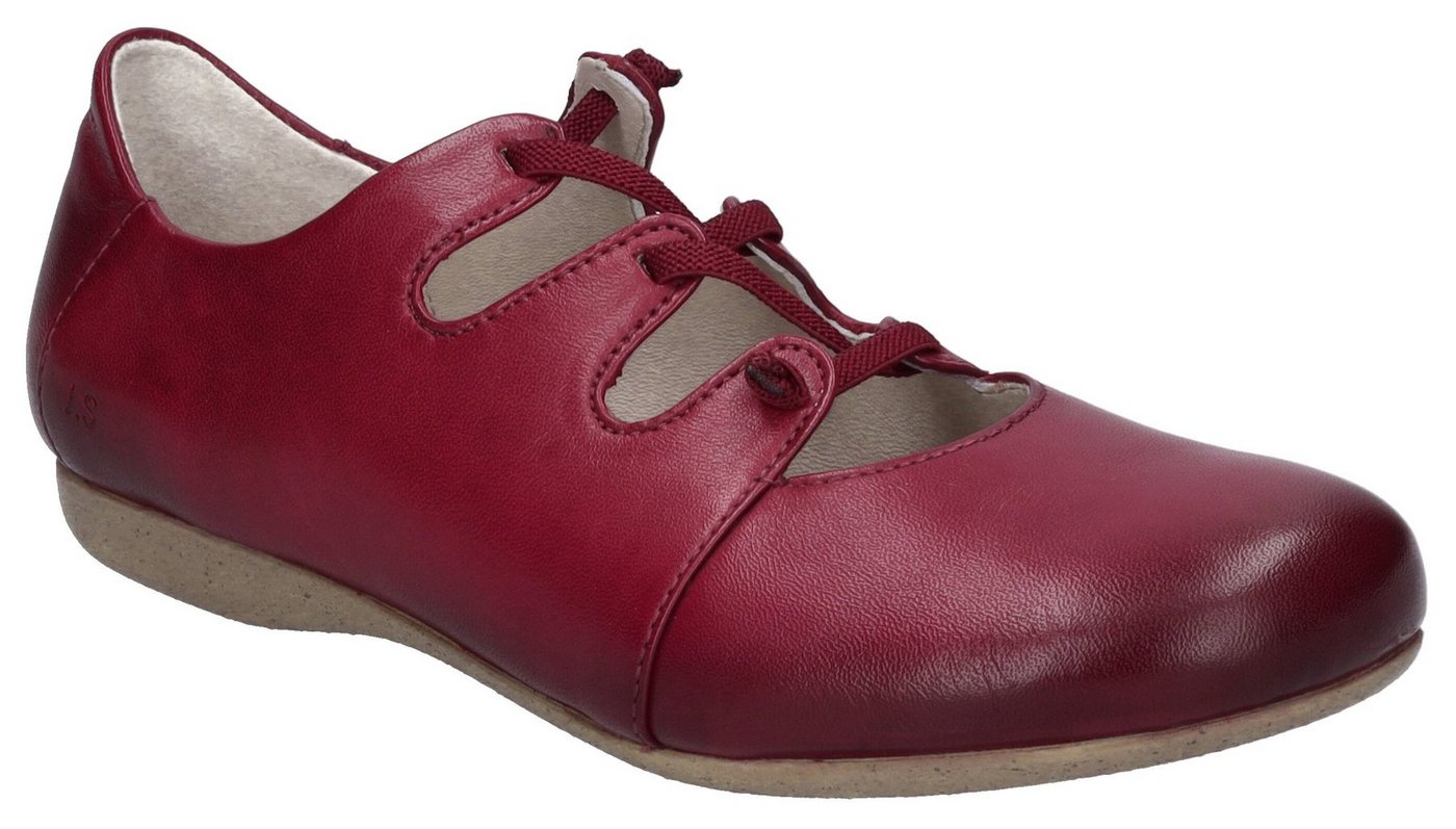 Josef Seibel Fiona 04 Riemchenballerina Slipper, Komfortschuh mit raffiniertem Gummizug, Weite G (weit)