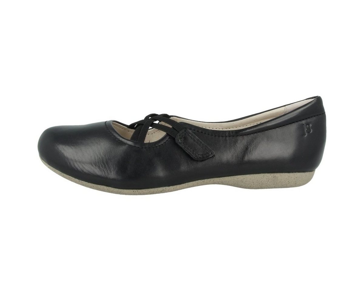 Josef Seibel Fiona 39 Damen Ballerina Halbschuhe, Slipper, Schlupfschuhe, Loafer, Mokassin (schwarz)
