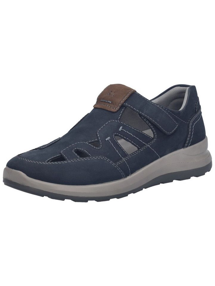 Josef Seibel Halbschuhe Leder Klettschuh (blau)