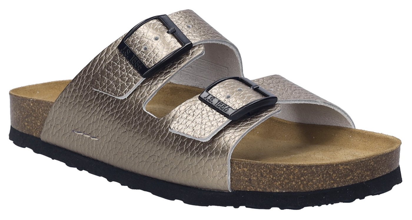 Josef Seibel Hermine 01 Hausschuh Pantolette, Slides, Sandale mit weichem Lederfutter