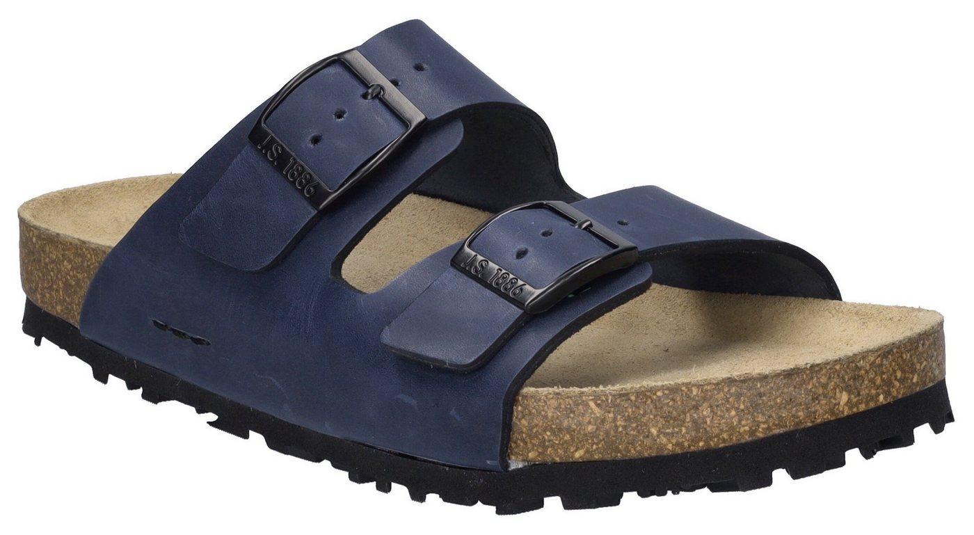 Josef Seibel Hermine 01 Pantolette, Plateau Sandale, Sommerschuh, Hausschuh mit komfortablem Fußbett