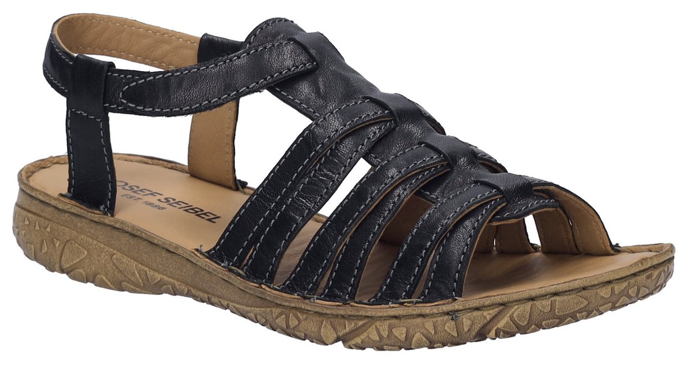 Josef Seibel Ivy 02 Sandale, Riemchensandale, Komfortschuh mit Lederfutter