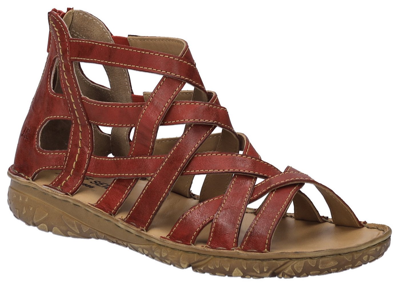 Josef Seibel Ivy 06 Sandale, Römdersandale, Sandalette, Riemchensandale mit Reißverschluss
