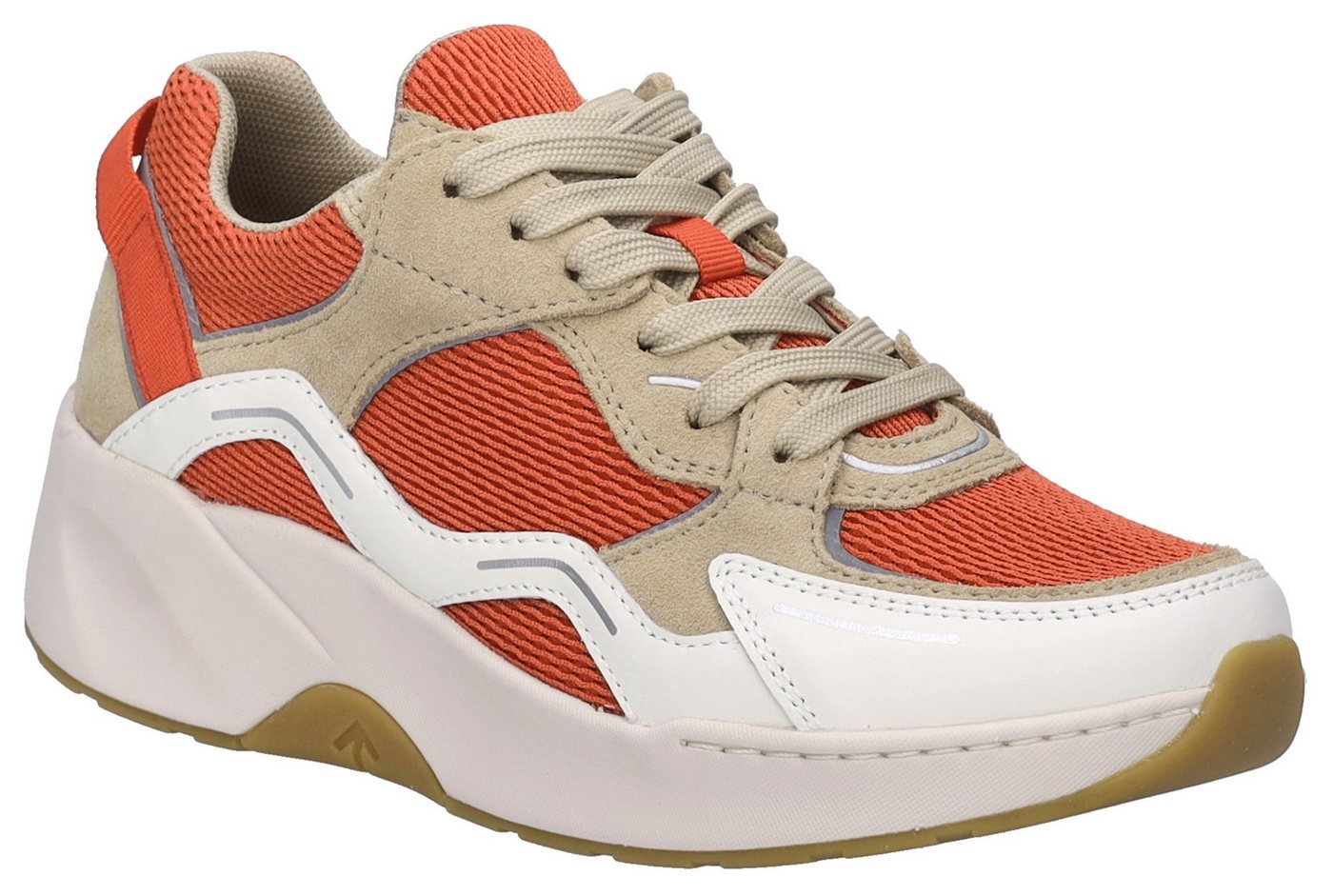 Josef Seibel Lissi 13 Keilsneaker, Sportschuh, Freizeitschuh, Schnürschuh mit Plateau und Keilabsatz