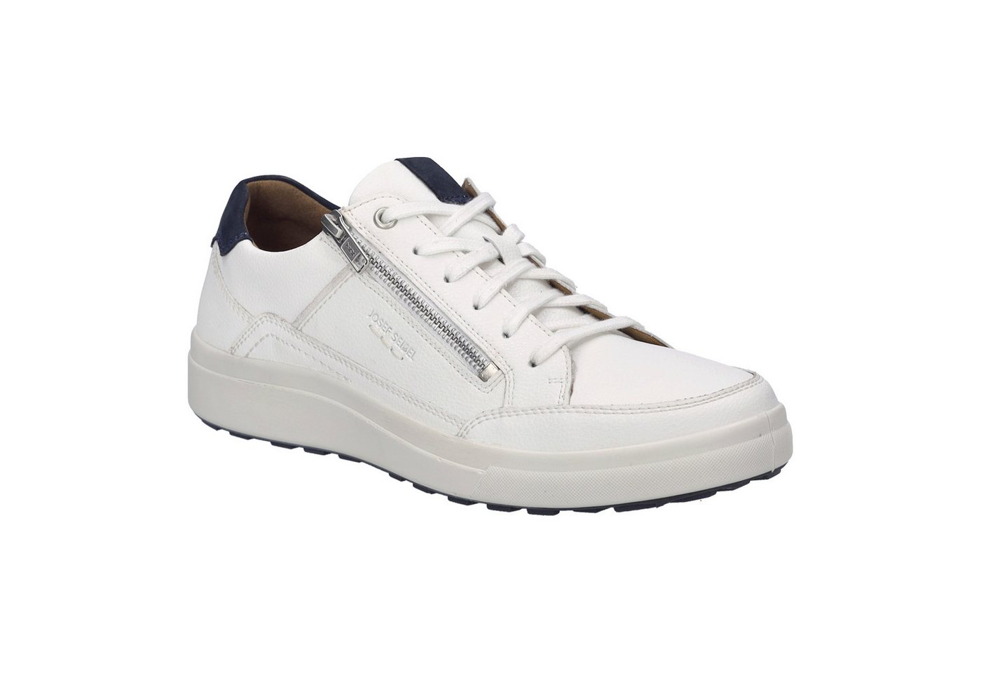 Josef Seibel Maddox 07 Sneaker Komfortschuh, Schnürschuh, Freizeitschuh mit Reißverschluss, G-Weite