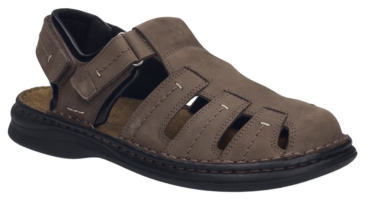 Josef Seibel Max 92 Sandale, Bäckersandale, Komfortschuh, Klettschuh in weiter Form