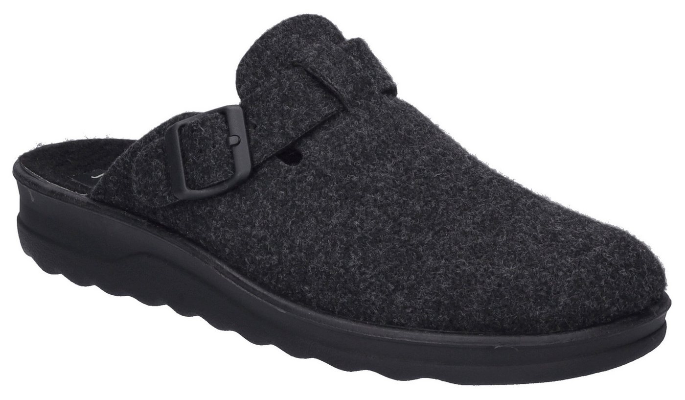 Josef Seibel Metz 240 Pantoffel Hausschuh, Clog, Filzschuh in Komfortweite H (sehr weit)