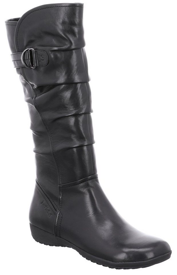 Josef Seibel Naly 23 Reißverschlussstiefel Stiefel, Schlupfstiefel, Winterstiefel mit Raffungen und XS-Schaft