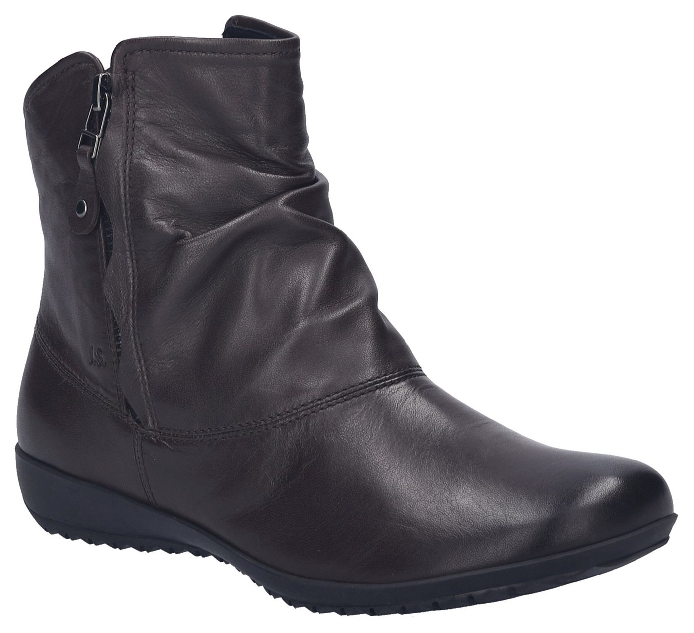 Josef Seibel Naly 24 Stiefelette Reißverschluss Stiefel, Winterstiefelette mit zwei Reißverschlüssen