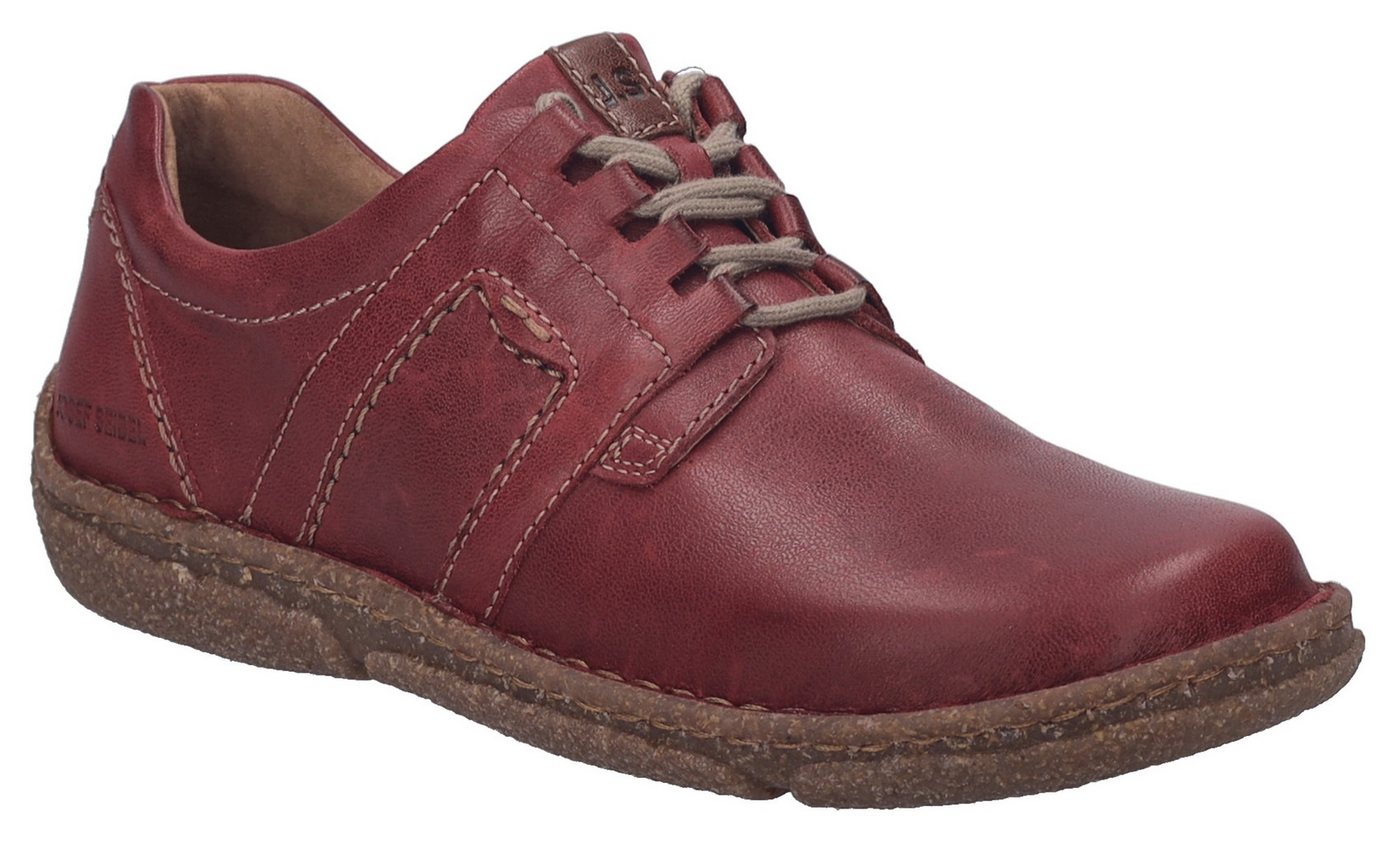 Josef Seibel Neele 44 Schnürschuh Freizeitschuh, Komfortschuh mit Wechselfußbett aus Leder
