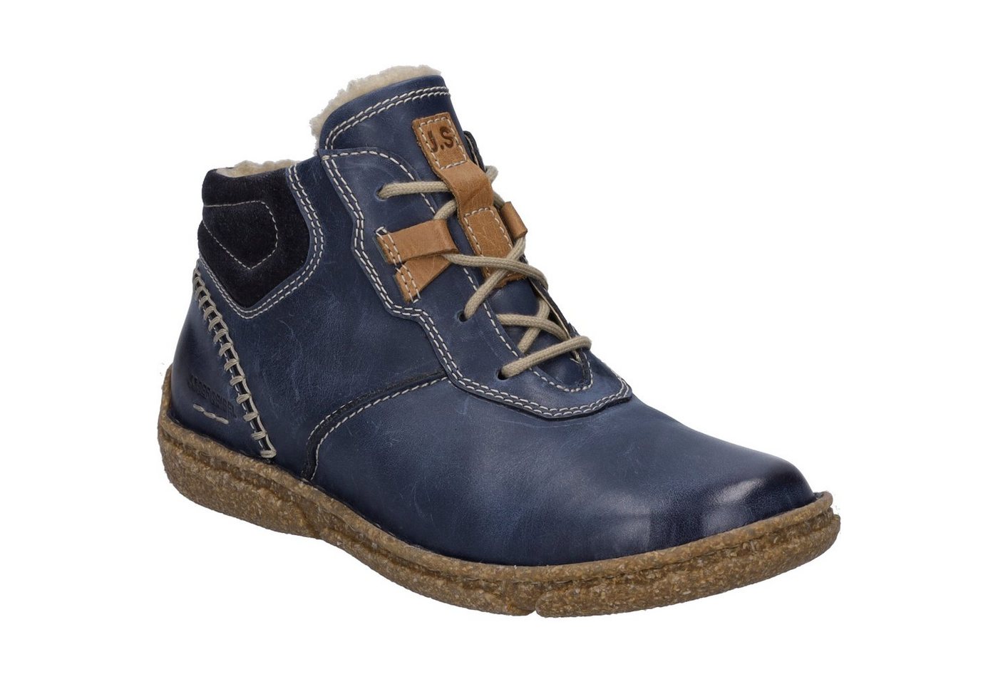 Josef Seibel Neele 62, blau Stiefelette