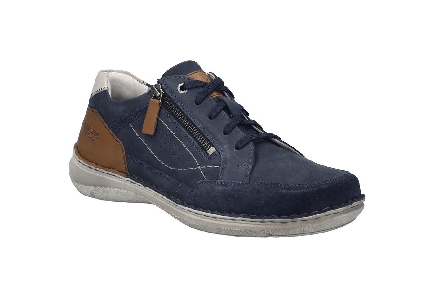 Josef Seibel New Anvers 11, blau Schnürschuh