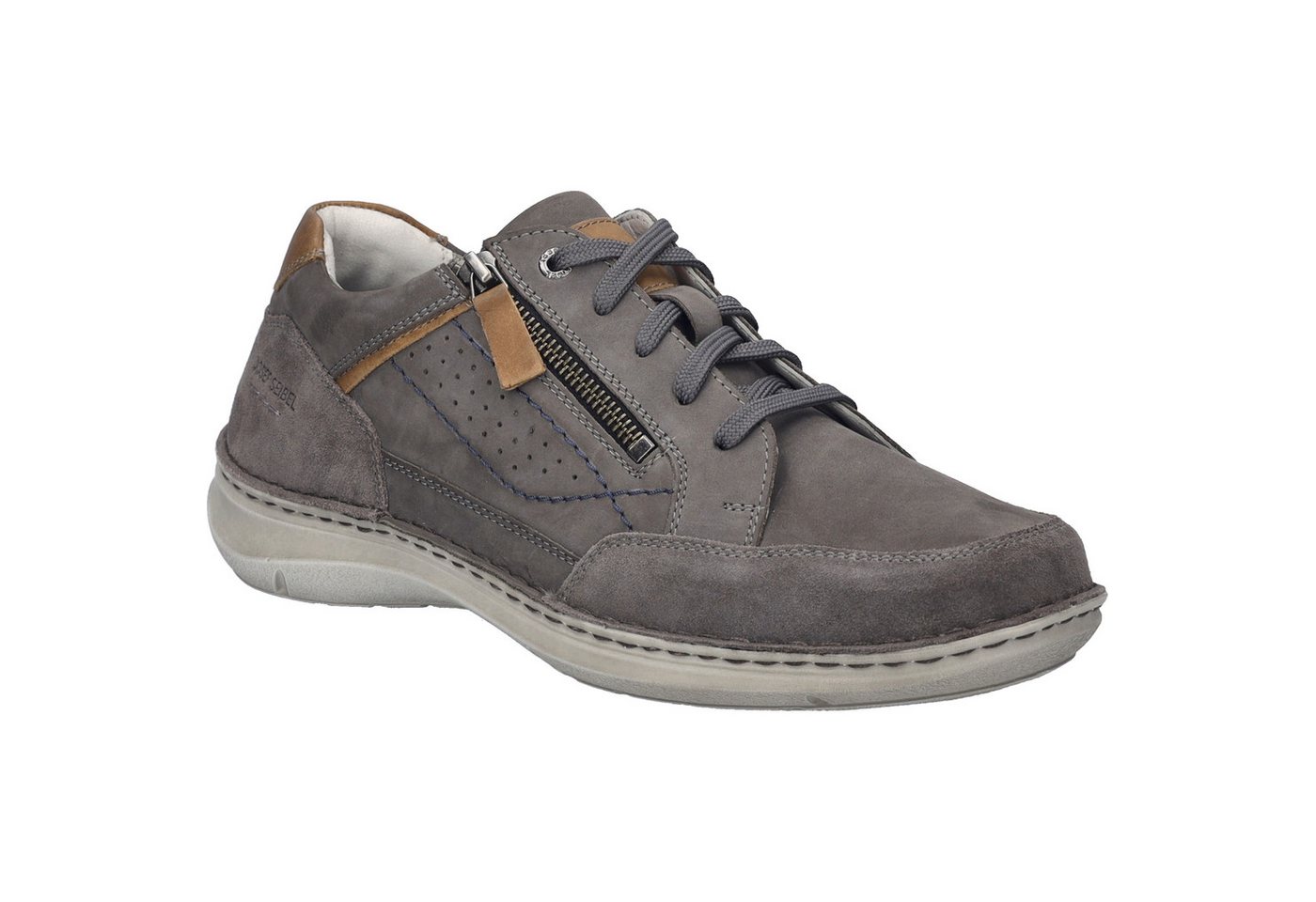 Josef Seibel New Anvers 11, grau Schnürschuh