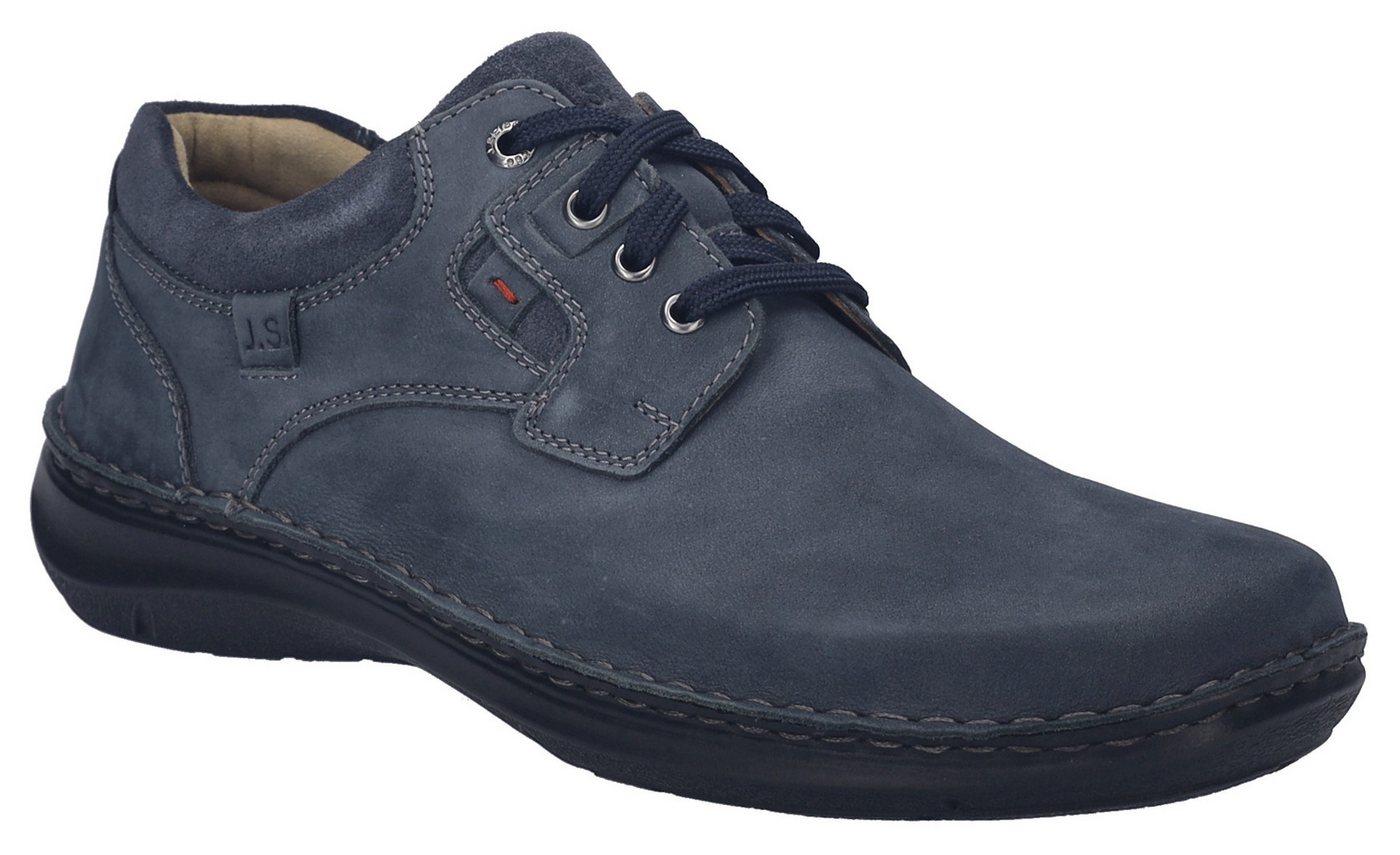 Josef Seibel New Anvers 36 Schnürschuh Sneaker, Komfortschuh, Halbschuh mit Kontrastnähten, Weite K