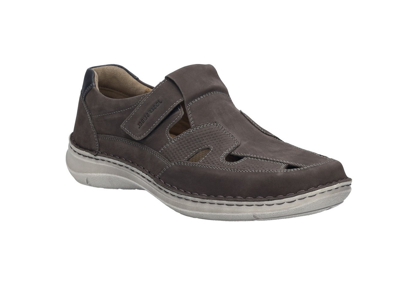 Josef Seibel New Anvers 81, grau Schnürschuh