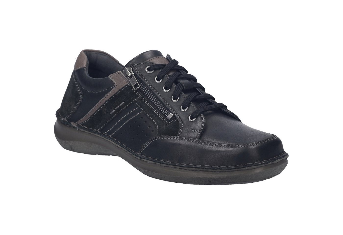 Josef Seibel New Anvers 87, schwarz Schnürschuh