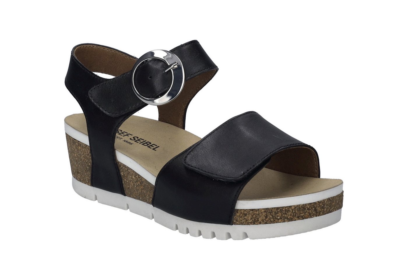 Josef Seibel Quinn 16,schwarz Sandale