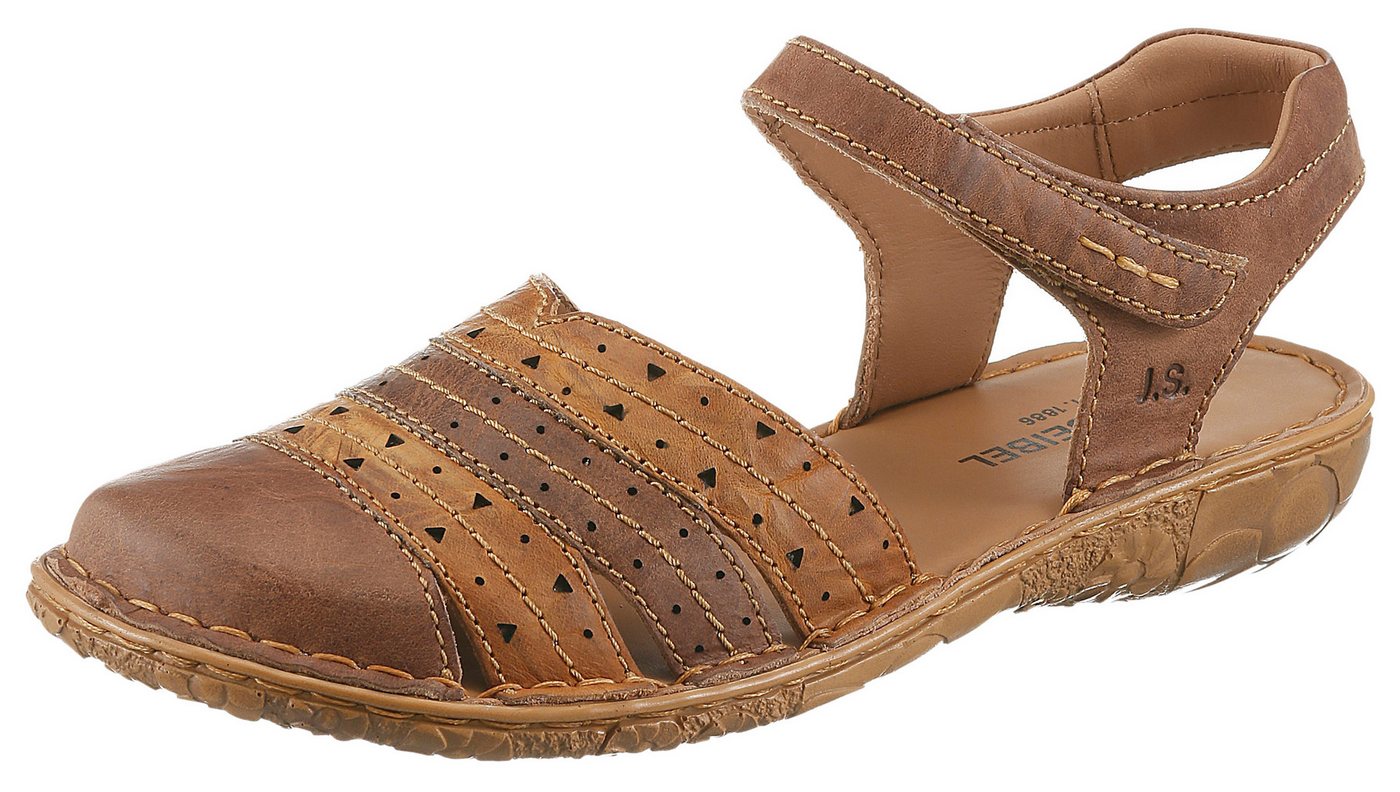 Josef Seibel Rosalie 33 Sandale Klettschuh, Komfortschuh mit geschlossenem Zehenbereich, G-Weite