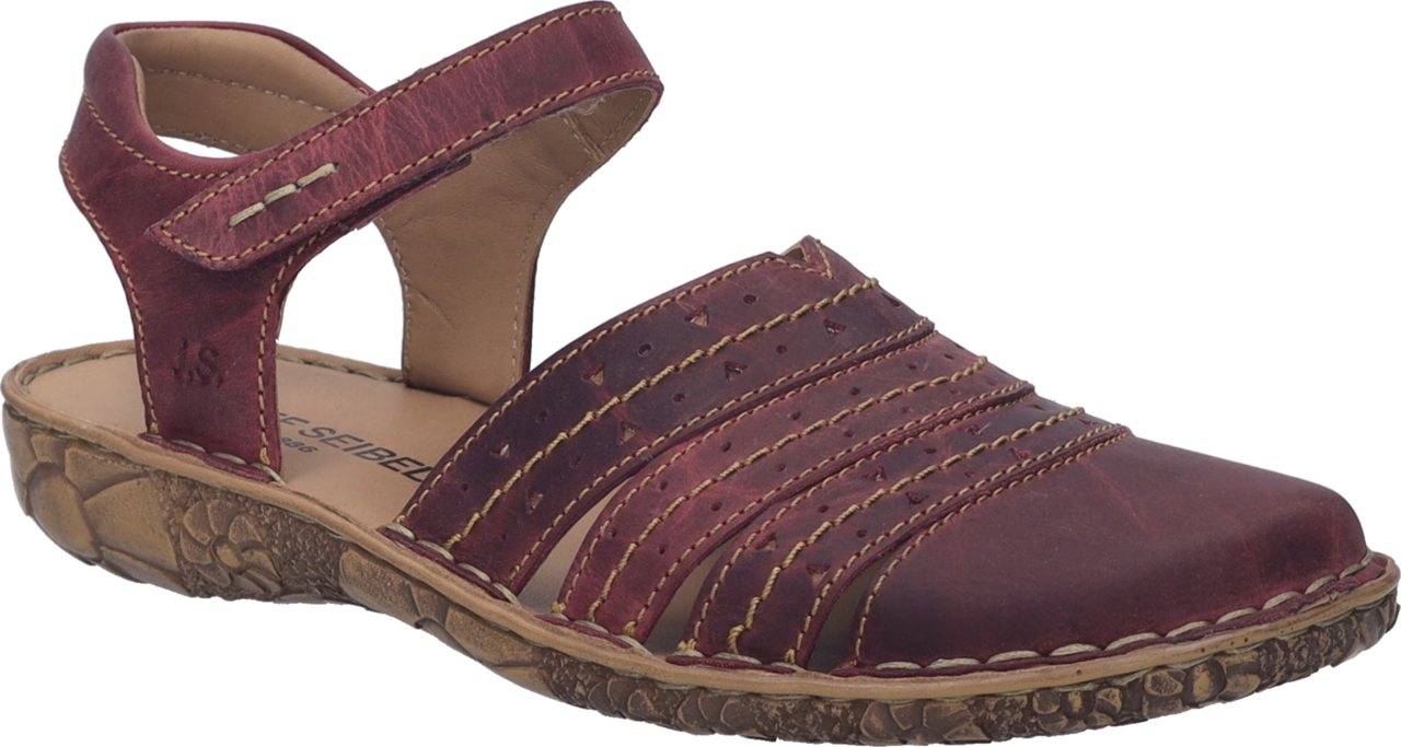 Josef Seibel Rosalie 33 Sandale Klettschuh, Komfortschuh mit geschlossenem Zehenbereich, G-Weite
