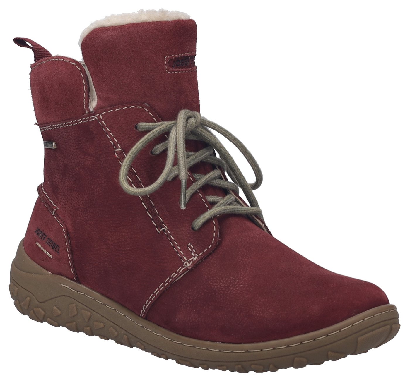 Josef Seibel Ruby 53 Winterboots TEX-Stiefel, Schnürboots mit wärmendem Innenfutter