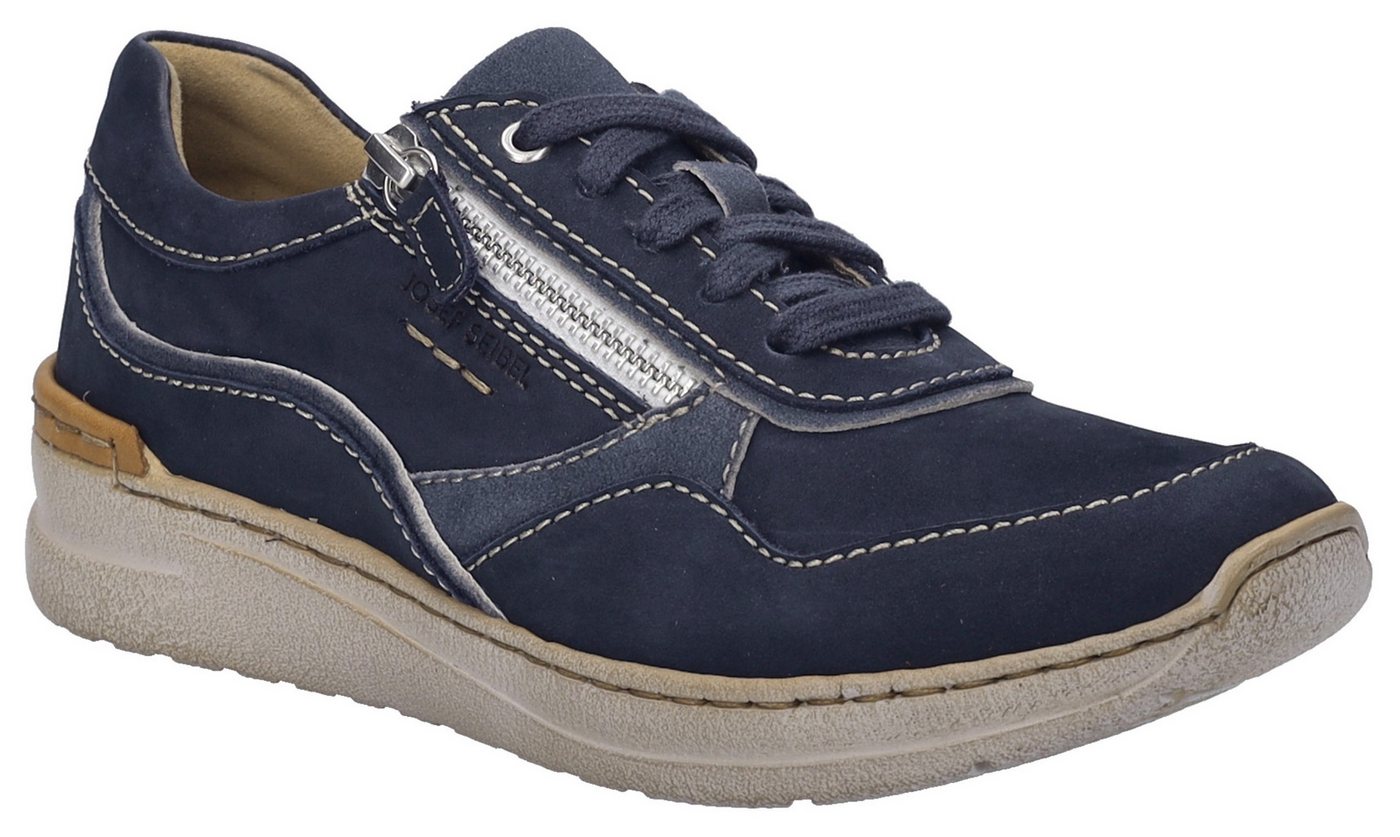 Josef Seibel Sally 02 Sneaker, Schnürschuh, Komfortschuh mit zusätzlichem Reißverschluss