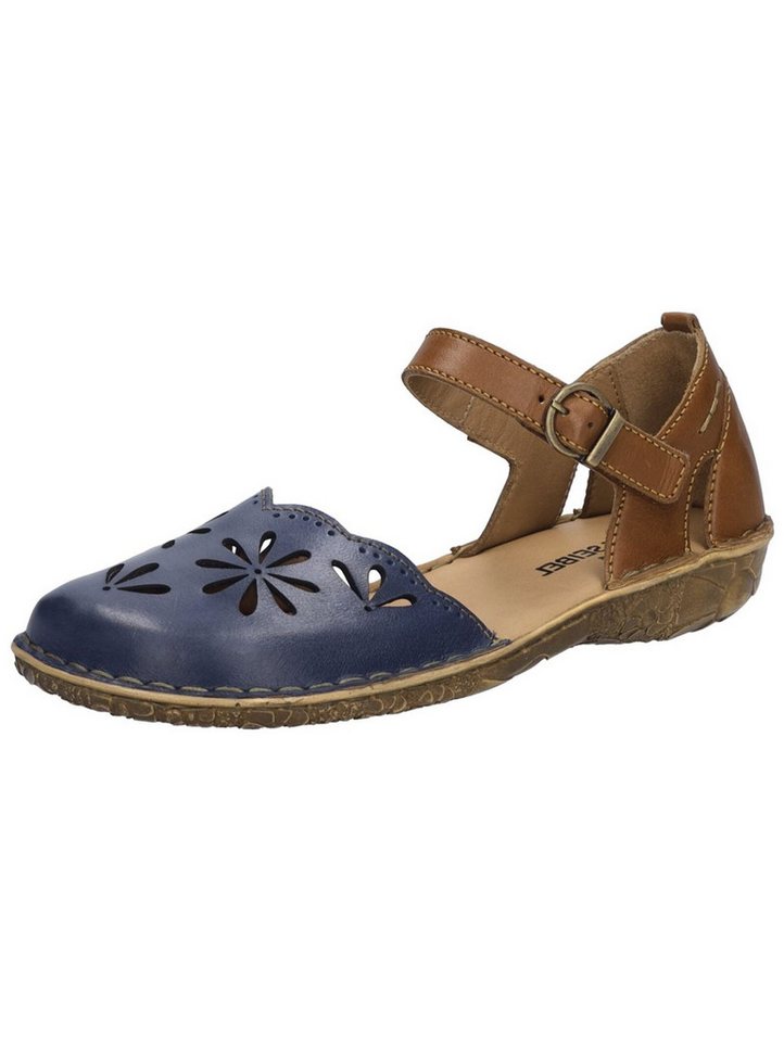 Josef Seibel Sandalen Leder Riemchensandale (blau/braun)