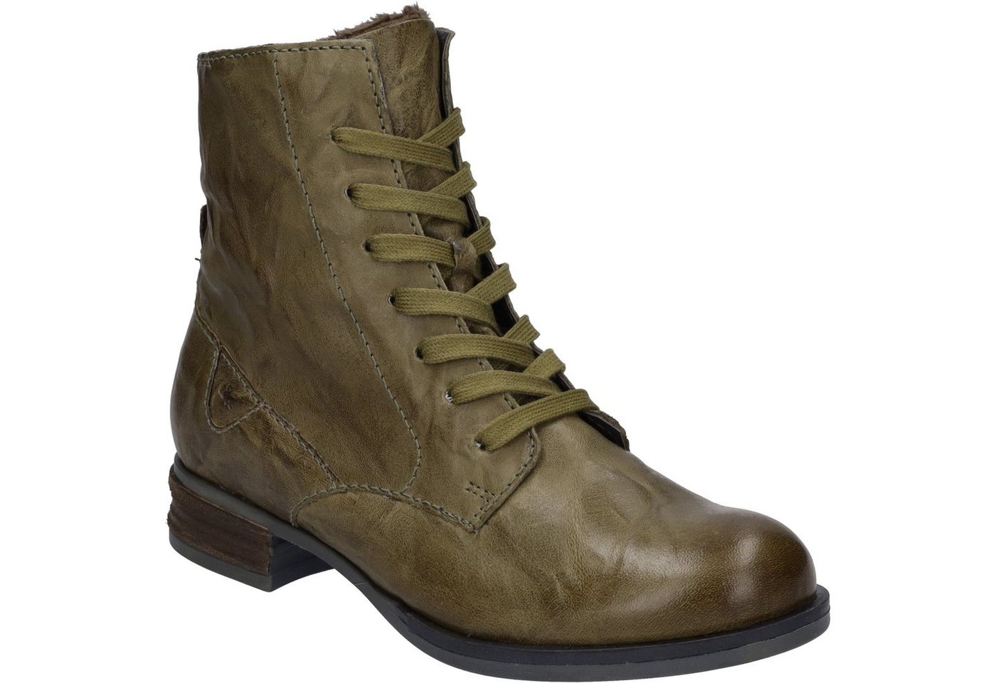 Josef Seibel Sanja 01, grün Stiefelette