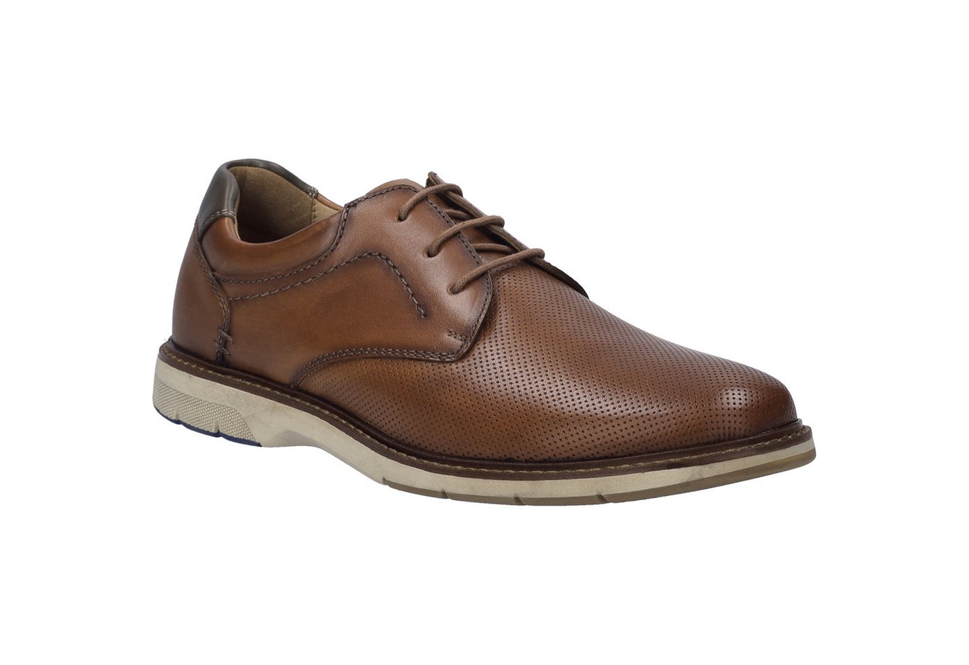Josef Seibel Stuart 02, braun Schnürschuh
