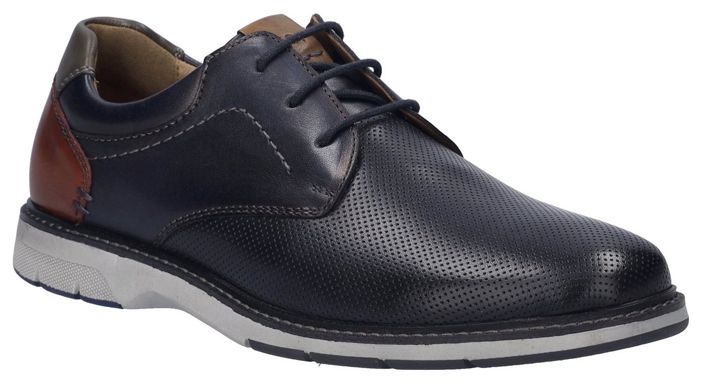 Josef Seibel Stuart 02 Schnürschuh, Komfortschuh, Businessschuh, Sneaker in Komfortweite G (weit)