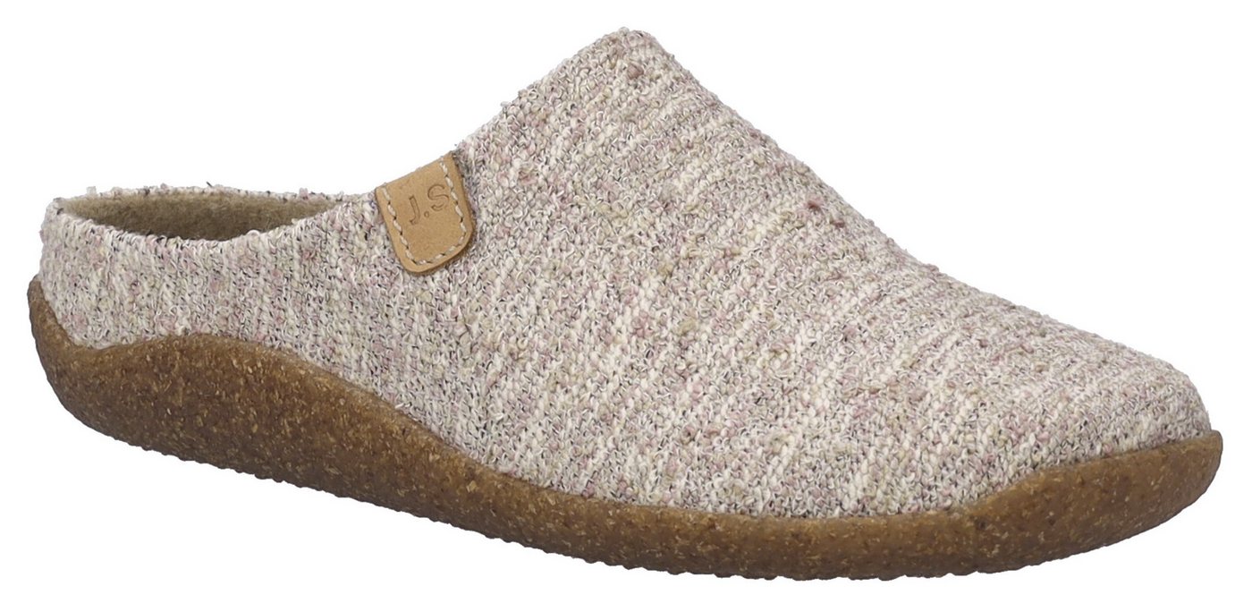 Josef Seibel Vinny 03 Hausschuh Pantoffel, Slipper im melierten Design