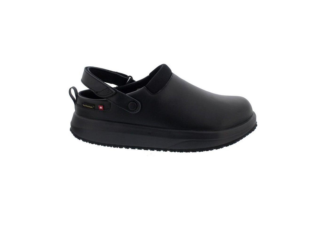 Joya Ace SR M Black, Herrenclog, Glattleder / Textil, Senso-Sohle, JY5 Clog