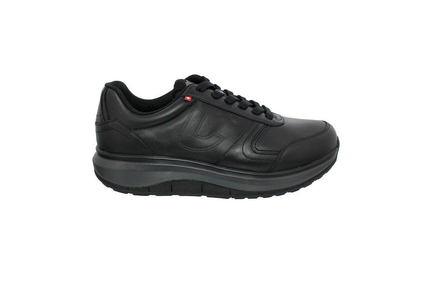 Joya Cancun SR Black, Full Grain Leather, Wave-Sohle, Kategorie Emotio Schnürschuh